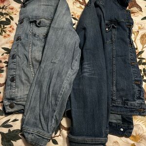Torrid Blue and Dark Blue Jean Jackets